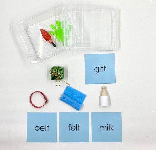 Montessori Blue Series: Objects and Cards