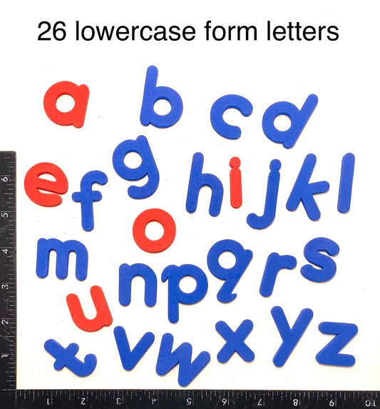 Montessori Beginning Sound Objects with Magnetic Foam Letters | 52 Phonetic Objects + 26 Lowercase Letters