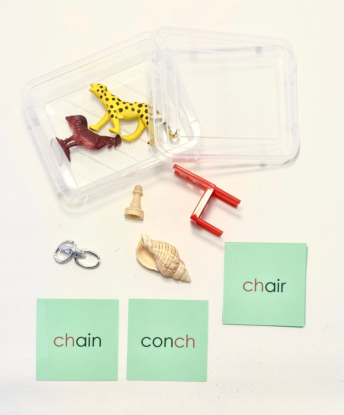 Consonant Digraphs "ch" words and objects